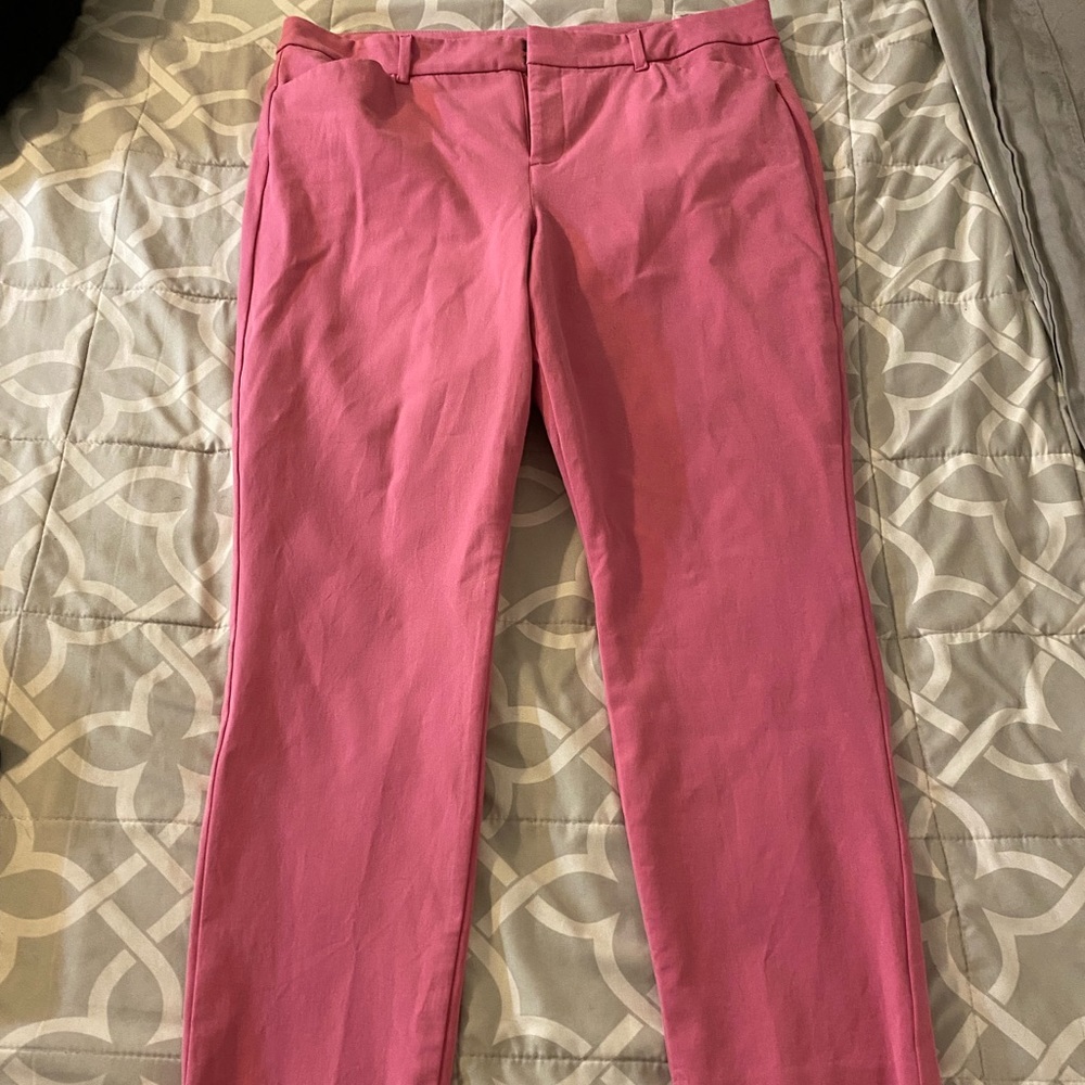Pink Old Navy pixie pants